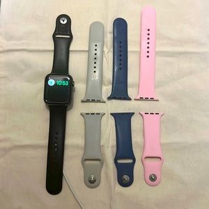 Apple Watch Series 4 44mm Stainless Steel Space Black GPS + Cellular